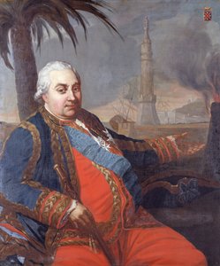 Retrato de Pierre Andre de Suffren of Saint-Tropez